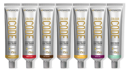 Advanced Colour code permanent/demi hair colour