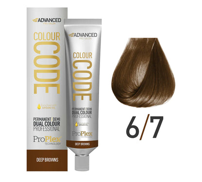 Advanced Colour code permanent/demi hair colour