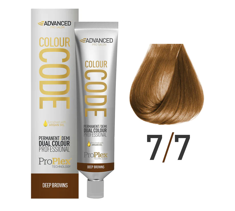 Advanced Colour code permanent/demi hair colour 60ml