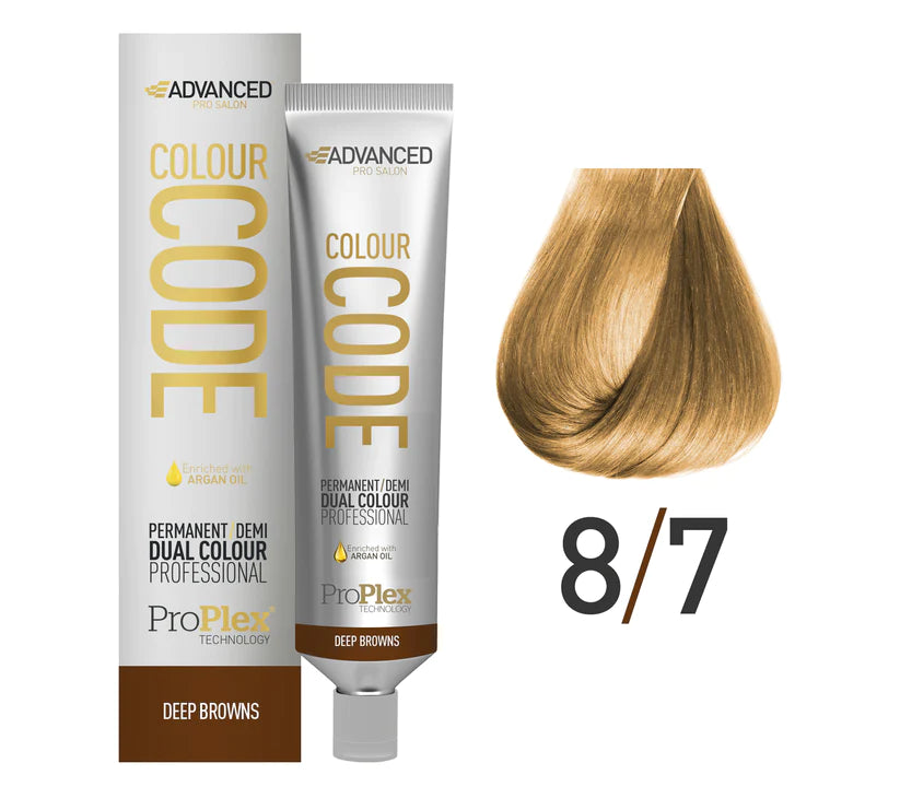 Advanced Colour code permanent/demi hair colour 60ml