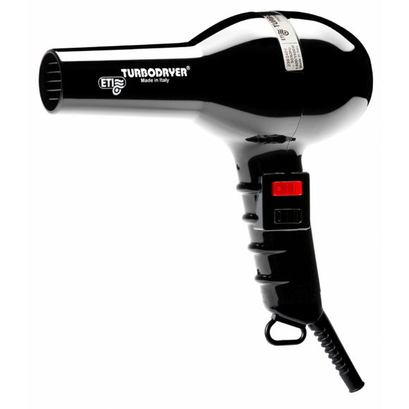 ETI Turbodryer 2000 Salon Professional Hair Dryer-BLACK
