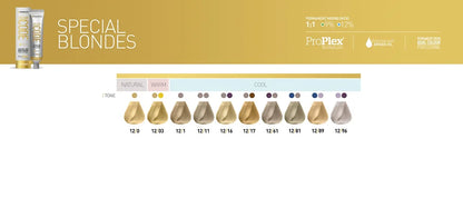 Advanced Colour code permanent/demi hair colour