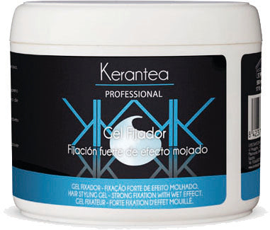 Kerantea Professional Gel Fijador - Hair Styling Gel with Wet Effect