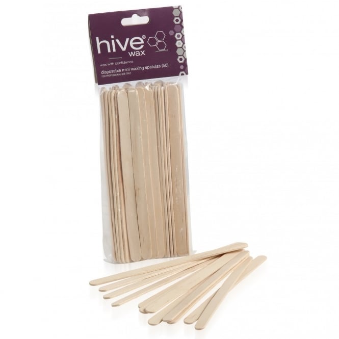 HIVE Disposable Wooden Spatulas X 50