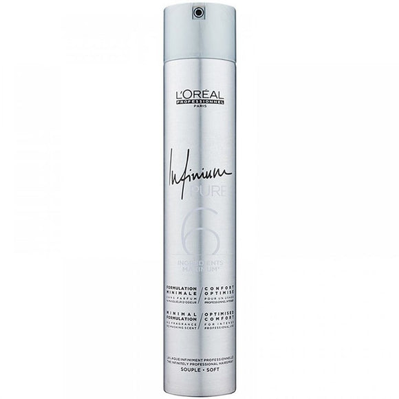 L'Oréal Professionnel Infinium Pure Hairspray 500ml - Extra Strong/Ultimate