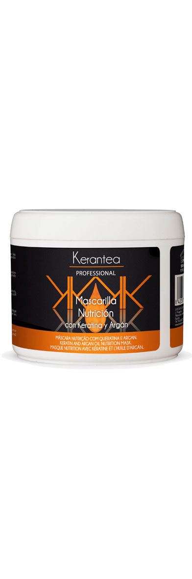 Kerantea Professional Mascarilla Nutricion con Keratin y Argan 500ml - Keratin and Argan Oil Nutrition Mask