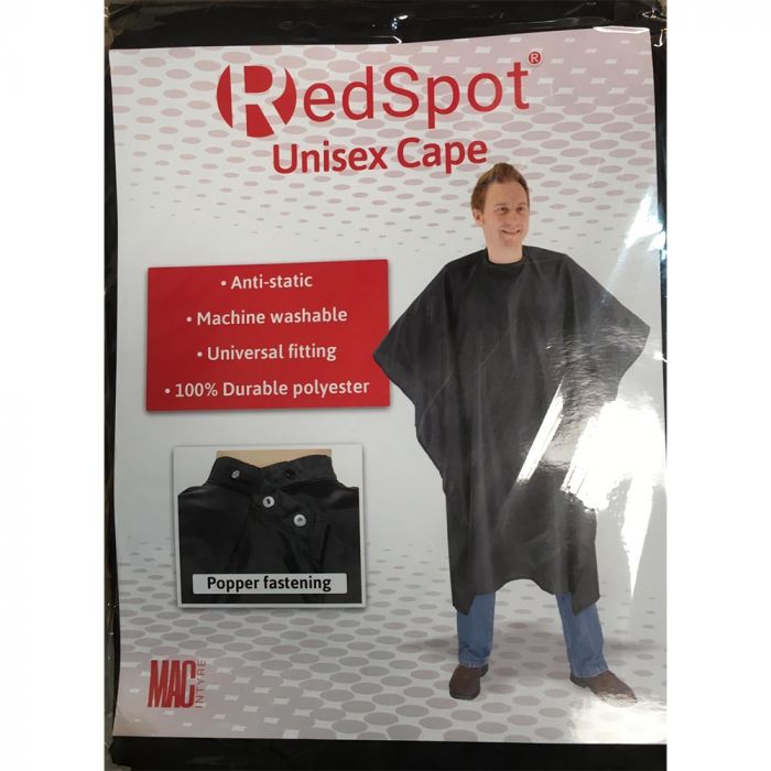 Red Spot Unisex Cape with Popper fastening