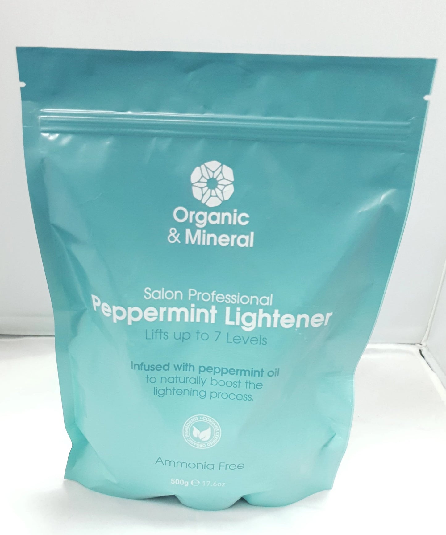 Organic & Mineral Peppermint Lightener Ammonia Free 500g