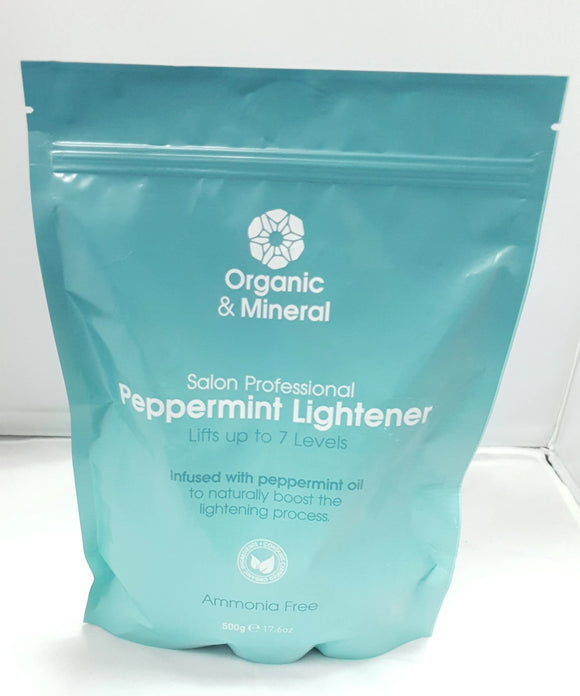 Organic & Mineral Peppermint Lightener Ammonia Free 500g