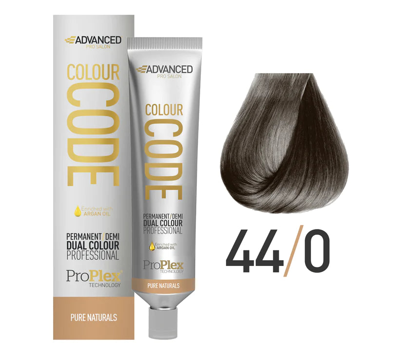 Advanced Colour code permanent/demi hair colour 60ml