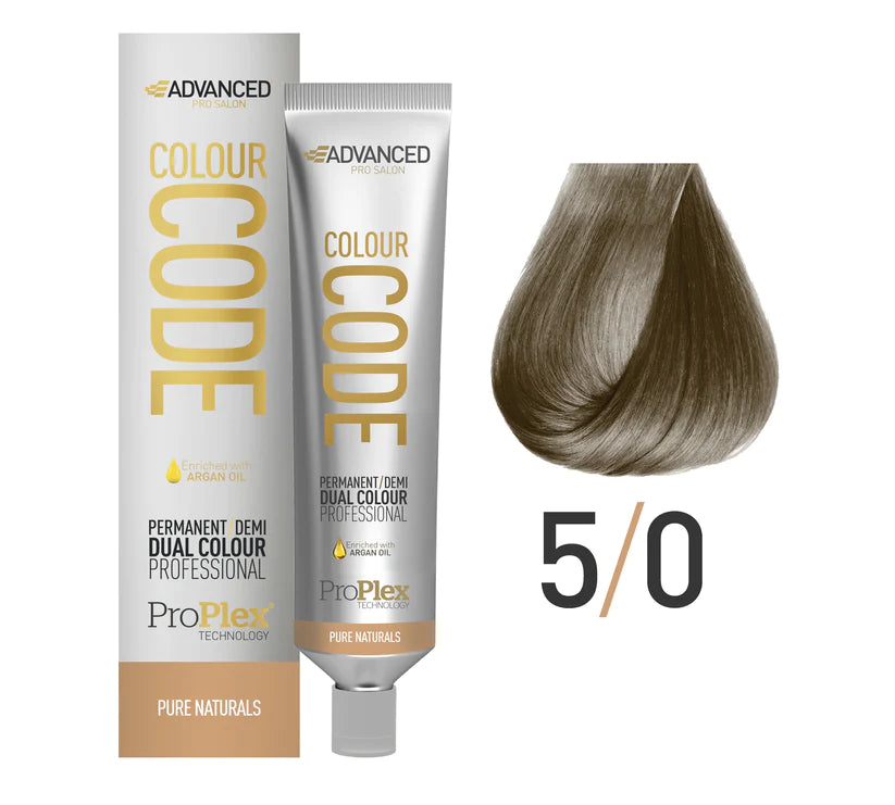 Advanced Colour code permanent/demi hair colour
