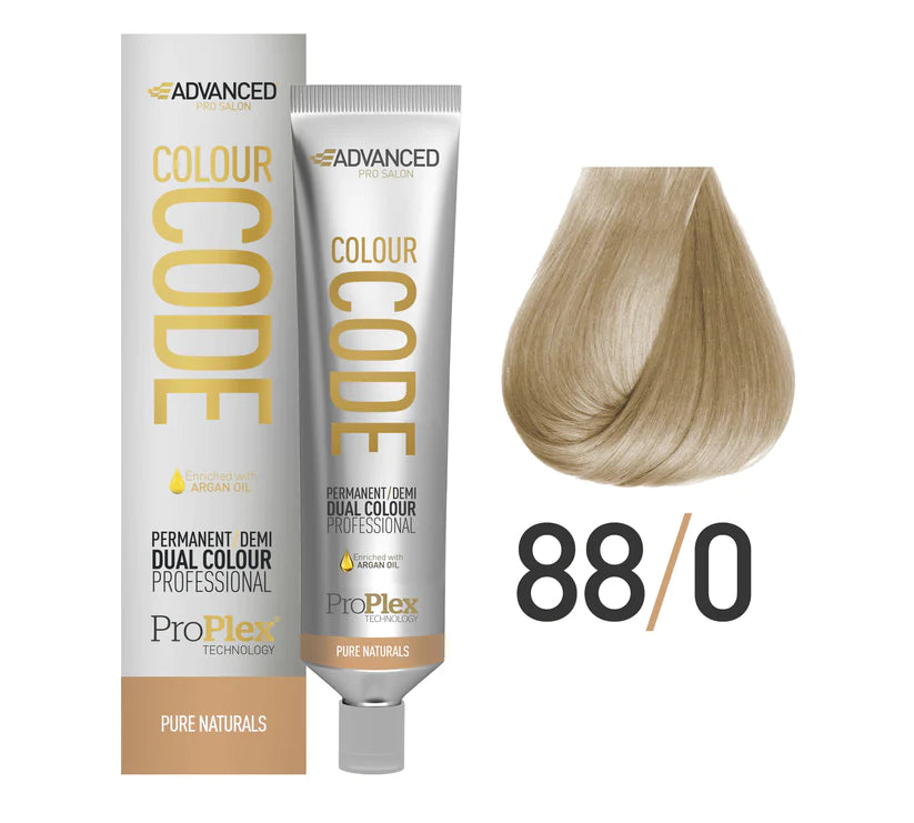 Advanced Colour code permanent/demi hair colour 60ml