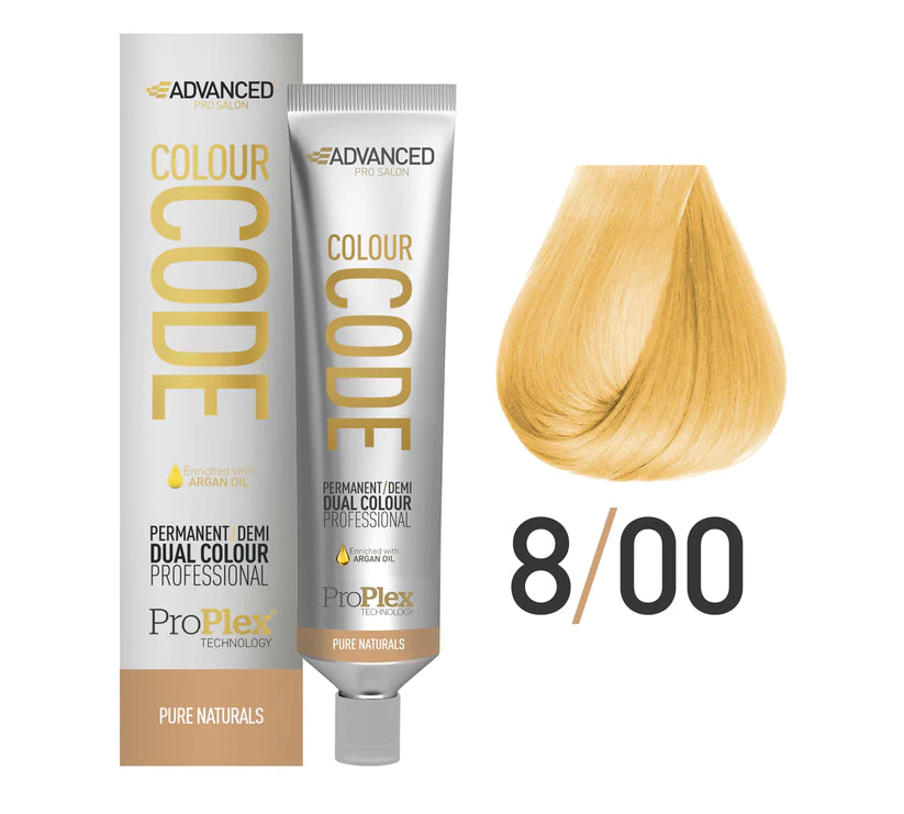Advanced Colour code permanent/demi hair colour 60ml
