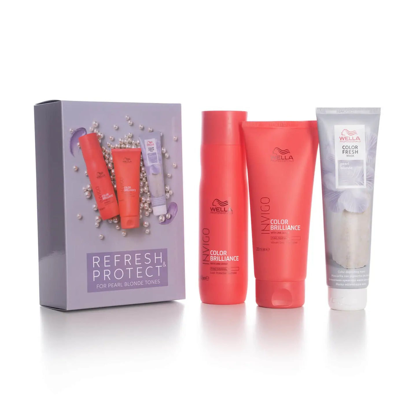 Refresh And Protect Pearl Blonde Wella Gift Set