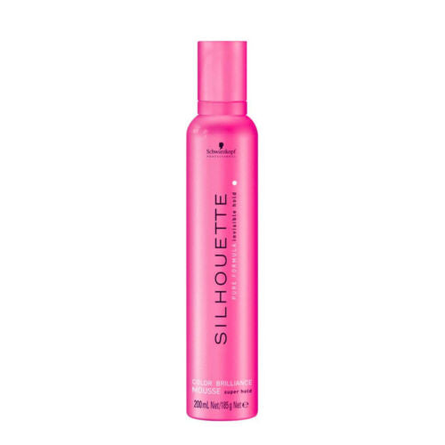 Schwarzkopf silhouette color brilliance super hold mousse