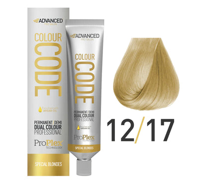 Advanced Colour code permanent/demi hair colour