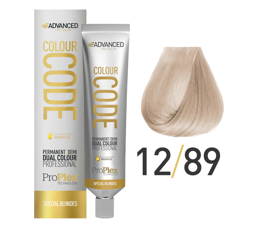 Advanced Colour code permanent/demi hair colour 60ml