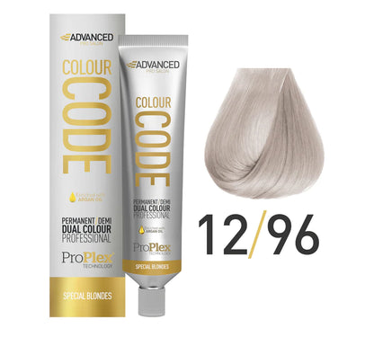 Advanced Colour code permanent/demi hair colour