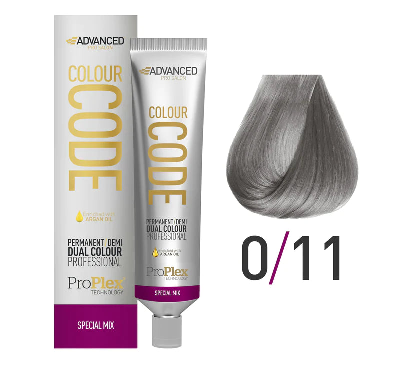 Advanced Colour code permanent/demi hair colour 60ml