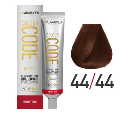 Advanced Colour code permanent/demi hair colour