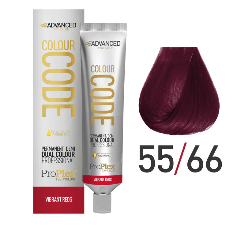 Advanced Colour code permanent/demi hair colour 60ml