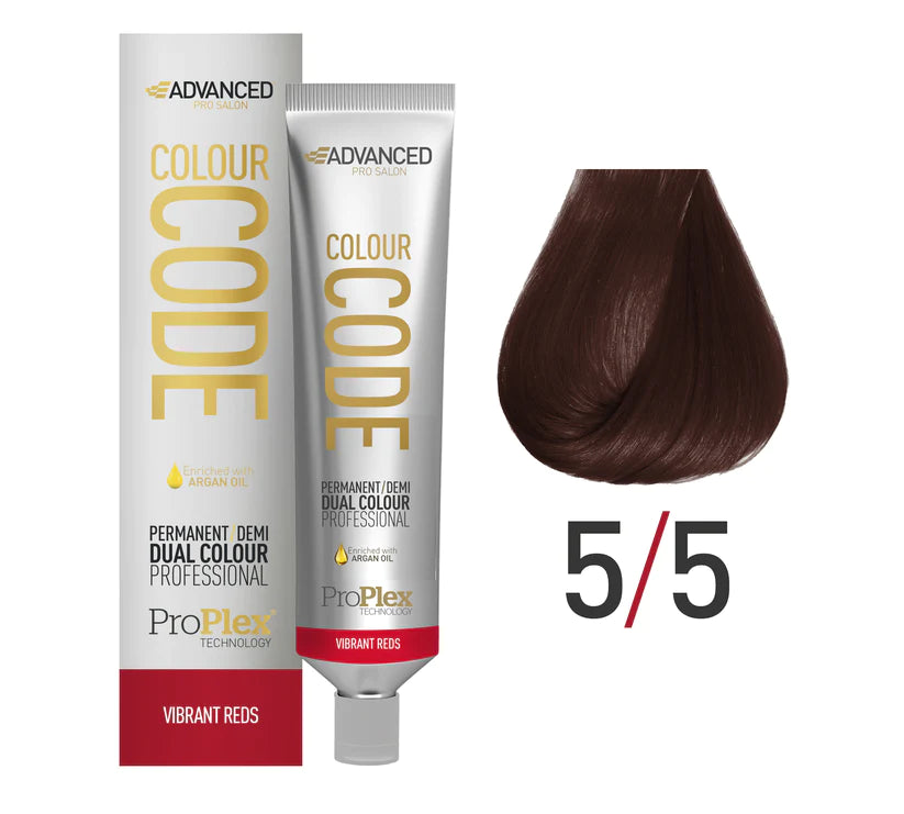 Advanced Colour code permanent/demi hair colour 60ml