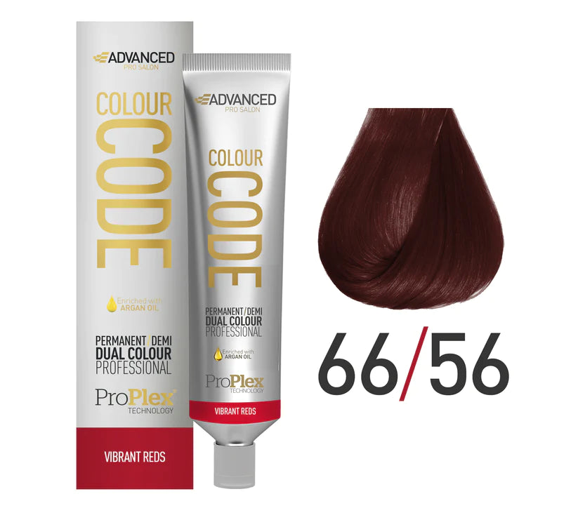 Advanced Colour code permanent/demi hair colour 60ml