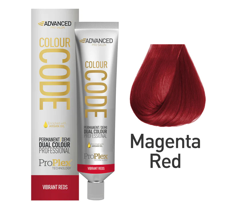 Advanced Colour code permanent/demi hair colour